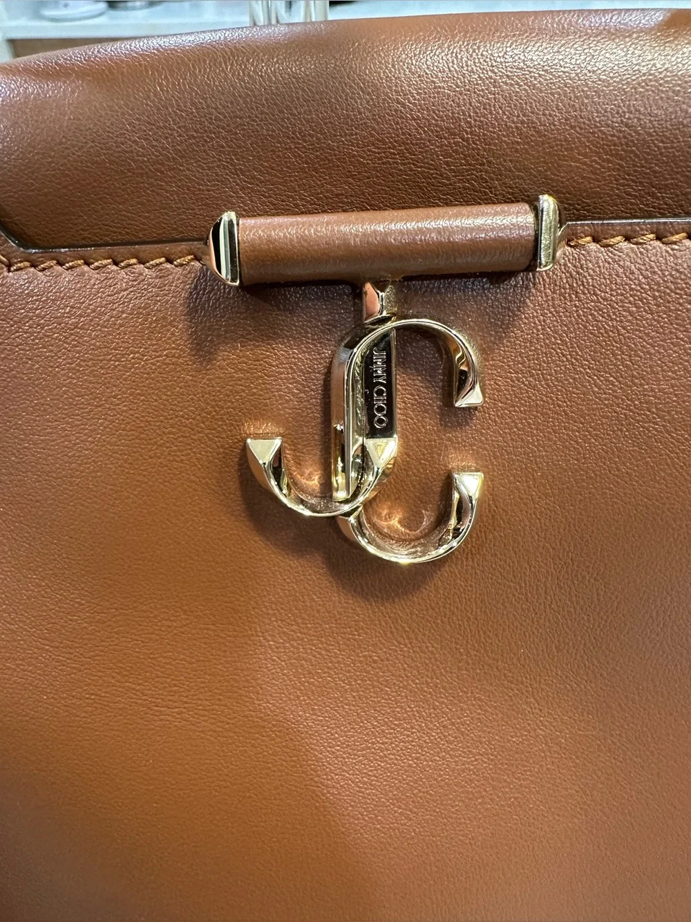 JIMMY CHOO VARENNE TOP HANDLE 2-WAY BAG